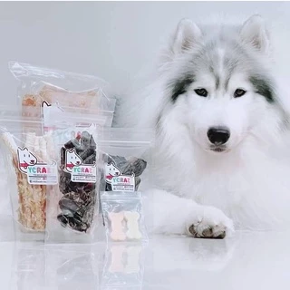 YCrazy ขนมสุนัข เพื่อสุขภาพ ไม่ปรุงรส ไม่แต่กลิ่น ไม่มีสารกันบูด