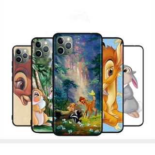 H-8 เคสโทรศัพท์ซิลิโคน แบบนิ่ม ลาย Bambi And Thumper สําหรับ Samsung Galaxy Quantum Ultra FE S21 S20 2 Plus Lite