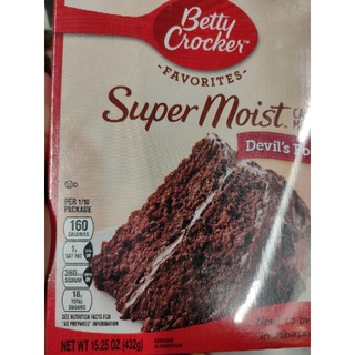 Betty Crocker Super Moist Cake Mix Devils 432g