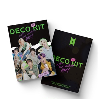 โปสเตอร์ KPOP BTS 2022 DECO KIT ขนาดเล็ก สําหรับเก็บสะสม สมุดภาพ HD