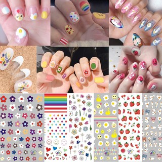 Nail Sticker INS DIY สติ๊กเกอร์ติดเล็บ