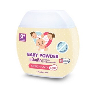 Srichand Baby Powder 50g ศรีจันทร์ เบบี้ พาวเดอร์ แป้งเด็ก (1 ชิ้น)