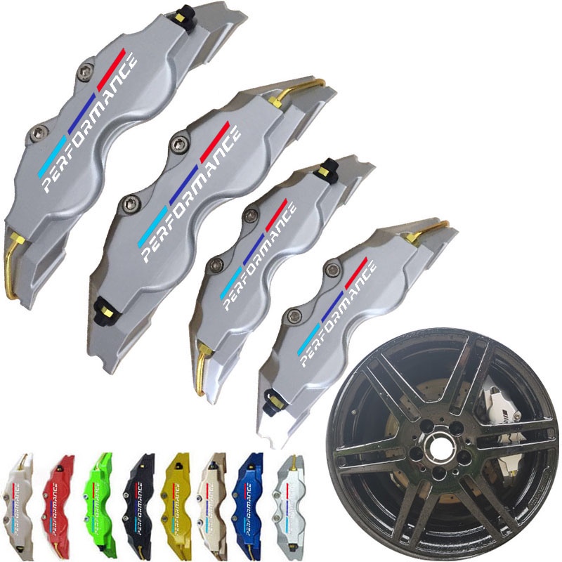 4 ชิ้น M Performance ABS เบรค Caliper สําหรับ BMW E30 E36 E46 E39 E90 E91 E92 E60 E61 E62 GT M Power