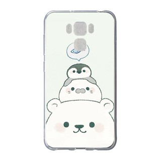 เคสสำหรับ Asus Zenfone 3 Max 5.5 ZC 553kl Fish and Bear เคสซิลิโคน