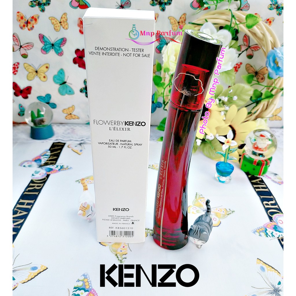 Kenzo Flower L'elixir Eau De Parfum 50 ml. ( Tester Box )