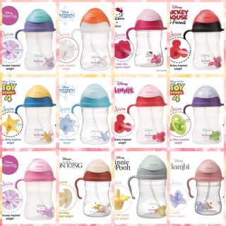 B.Box แถมฟรี‼️แปรงล้างหลอด+สายคล้องคอ Bbox Sippy Cup Disney / Gelato แก้วหัดดื่ม bbox หลอดอะไหล่