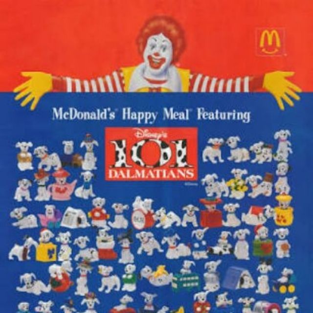 101 Dalmatians ปี 1999 McDonald Happy Meal