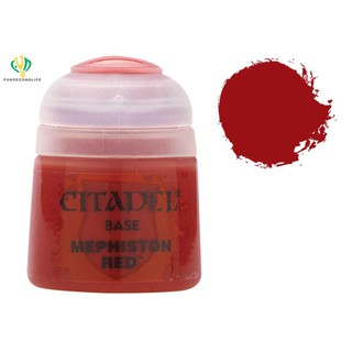 Citadel สีซิทาเดล BASE: MEPHISTON RED 12ML