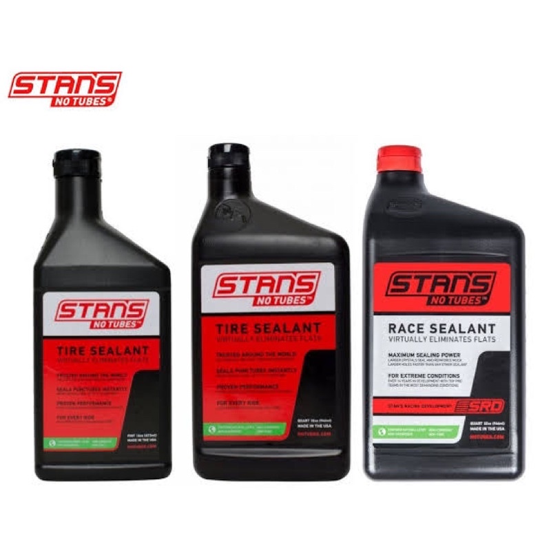 น้ำยากันรั่ว Stans Notubes Tire Sealant และ Race Sealant มีขนาด 16oz, 32oz
