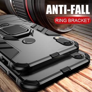 เคสมือถือ กันกระแทกรถที่วางแหวนแม่เหล็ก Huawei P20 P30 P40 Pro P30 Lite Nova 5T 7 SE 7i Mate 20 Pro Shockproof Armor Holder Magnetic Ring Stand Case Cover