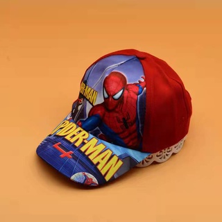 Moms Super Shop หมวกเบสบอลเด็ก หมวกแก็ป Spiderman