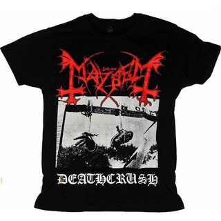 เสื้อยืดคอกลม แขนสั้น พิมพ์ลาย Mayhem Deathcrush Different A Metal Nation Series คุณภาพสูง พลัสไซซ์ แนวสร้างสรรค์ เหมาะก