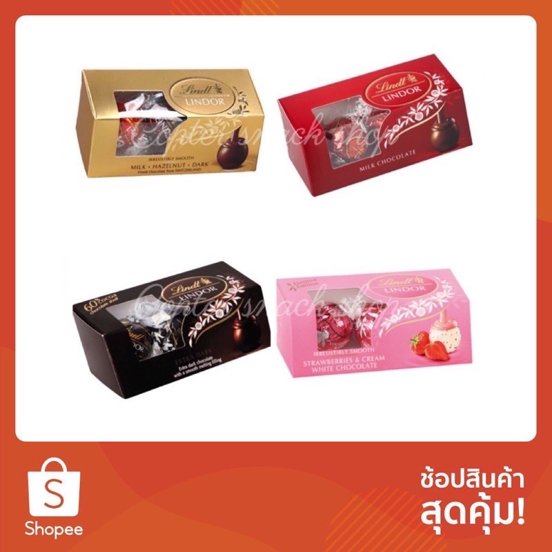 💥Big Sale 💥🍫🍫Lindt Lindor ลินด์ ลินเดอร์🍫🍫 | Shopee Thailand