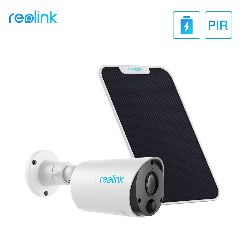 Reolink Argus Eco 1080P ปราศจากสายพร้อมแบตเตอรี่แบบชาร์จไฟได้ความปลอดภัยกลางแจ้งกล้องเฝ้าระวังภายในบ้าน