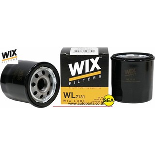 ไส้กรองน้ำมันเครื่อง WIX สำหรับ TOYOTA VIOS ,YARIS ,COROLLA AE100  WL7131 (1ชิ้น)