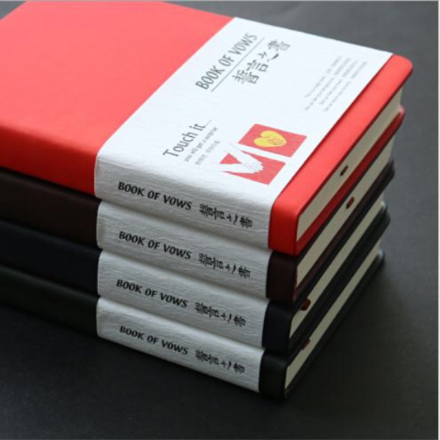 สมุดปกเปลี่ยนสี Touch it - Book of vows (อ่านรายละเอียดด้วยน้า)