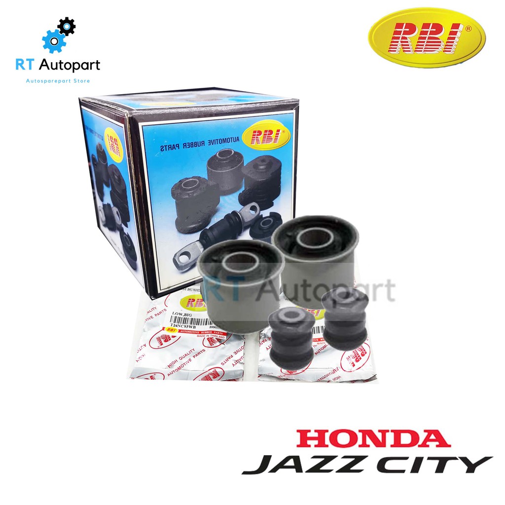 RBI บูชปีกนก Honda City GM2 JazzGE ปี08-13 Brio Amaze / บูชปีกนกล่าง / 51360-TG0-T02S 51360-TG0-T02B