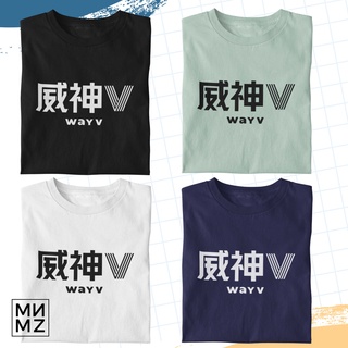 | MNMZTEE WAYV KPOP TEES UNISEX สําหรับผู้ชายเสื้อผู้หญิง .g3