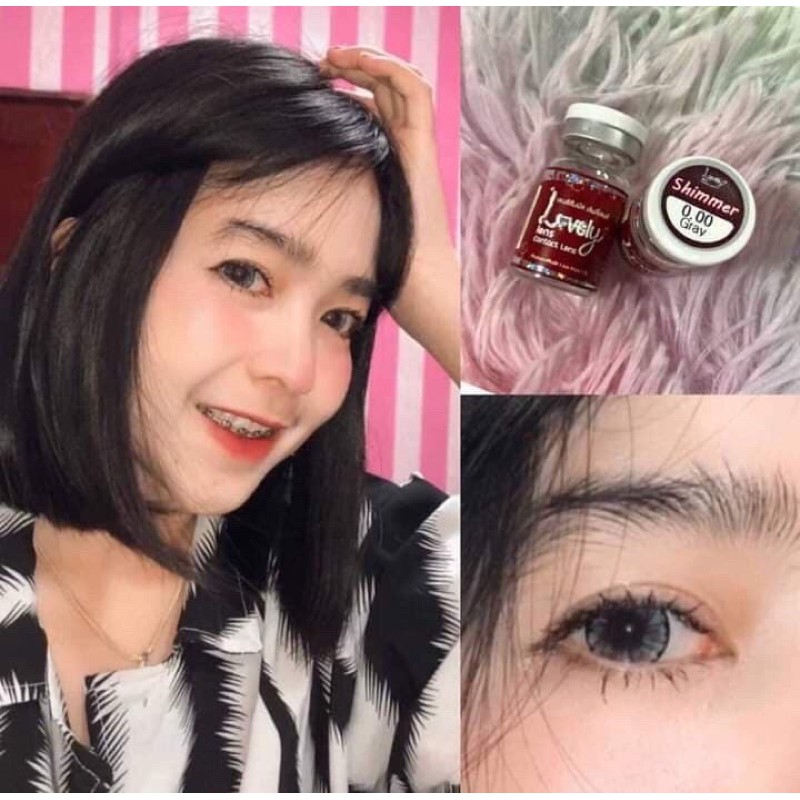 บิ๊กอายตาหวานโคเรีย ตาโตแบ๊วๆ shimmer gray