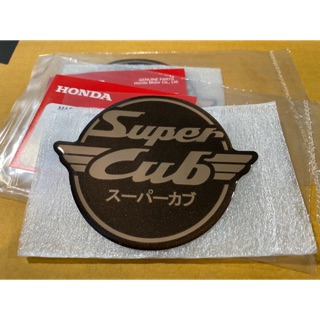 เครื่องหมายติดบังลมด้านซ้าย Super cub (แท้จากศูนย์)