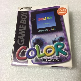 Gameboy Color งานกล่องสีม่วงใส สภาพสวย