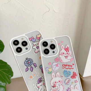 เคสไอโฟนลายการ์ตูน cs48 🐻🐹🐻‍❄️น่ารักๆ เคสโทรศัพท์ซิลิโคนนุ่ม มีหลายลายให้เลือกสำหรับiphone7-13promax