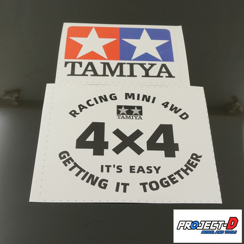 สติกเกอร์โฮมเมด ขนาดเล็ก 4wd สําหรับรถแข่ง