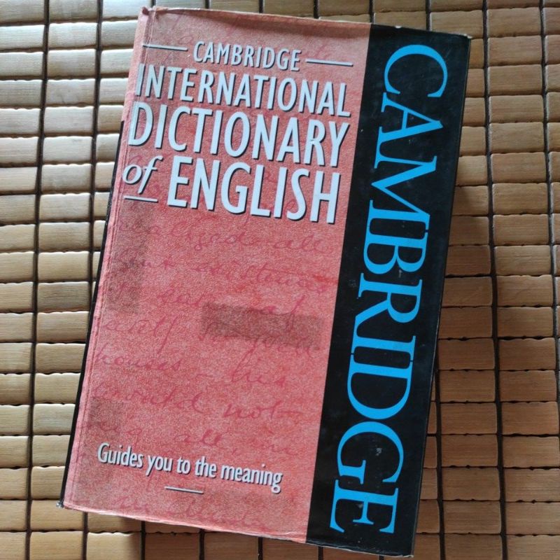 Cambridge International Dictionary of English - ปกแข็ง - First published 1995