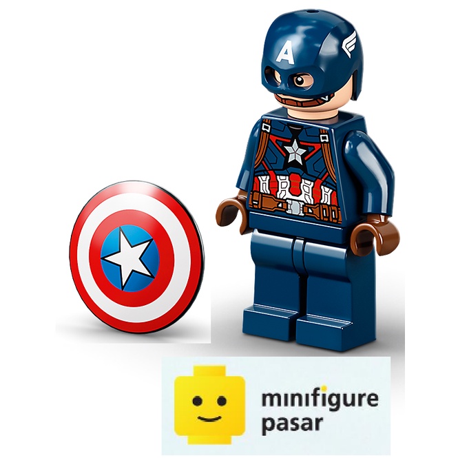 Sh0736 sh0973 Lego Marvel Super Heroes Avengers 76189 76260 76262 76291 76323 76314 - Captain Americ