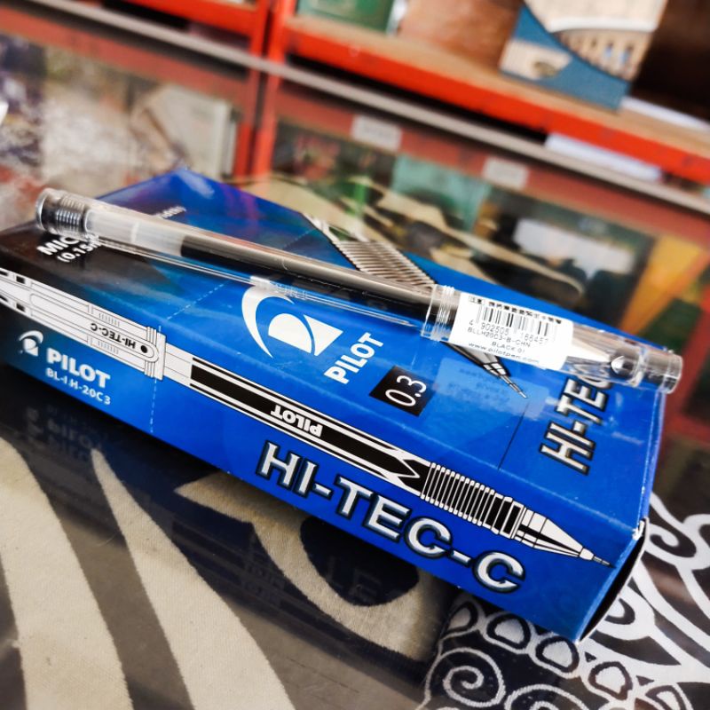 HI-TEC-C PILOT 0.3 BLACK นักบินไฮเทค 0.3