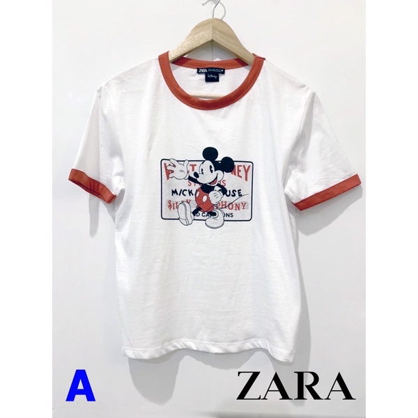 Zara เสื้อยืด Disney ลายน่ารัก