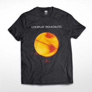 เสื้อยืด พิมพ์ลาย Coldplay Parachutes BAND สไตล์ร็อค อินดี้ สําหรับผู้หญิง และผู้ชาย