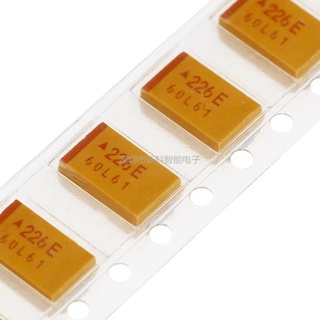 พร้อมส่ง* ชิปตัวเก็บประจุแทนทาลัม SMD 22uf 226 25V Type D 7343-31 2917 1 ชิ้น