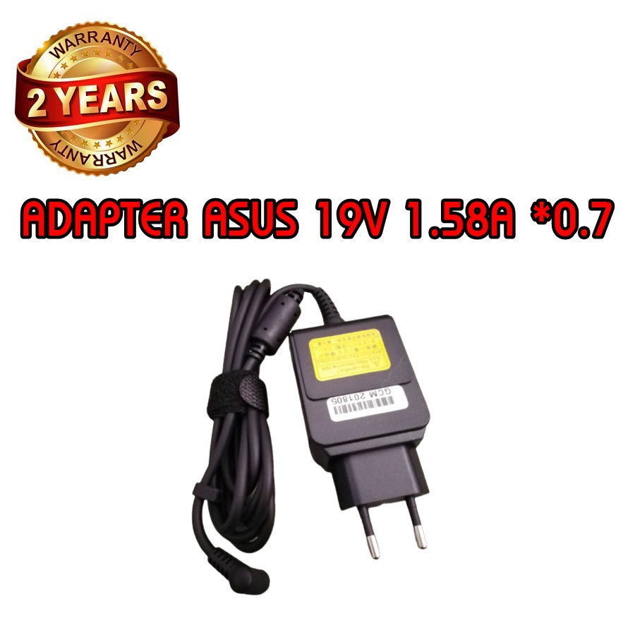 รับประกัน 2 ปี ADAPTER ASUS 19V 1.58A *2.5x0.7 / อะแดปเตอร์ เอซุส 19V 1.58A *2.5x0.7