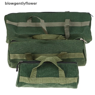 Blowgentlyflower กระเป๋าผ้าแคนวาส แบบหนา ทนทาน สําหรับจัดเก็บเครื่องมือไฟฟ้า 1 ชิ้น