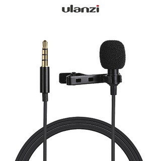 Ulanzi RecordLav Multi-function Collar ClipMic ไมค์ไลฟ์สด ไมโครโฟนแบบหนีบปกเสื้อ สำหรับสมาร์ทโฟน ไมค์ราคาถูก