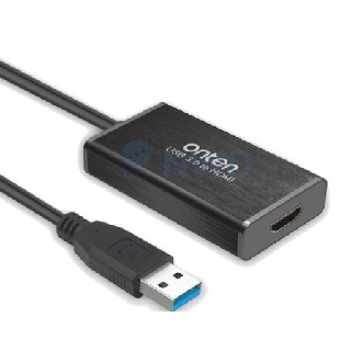 ONTEN รุ่น OTN-5202  รองรับความระเอียด 1080P ตัวแปลงสัญญาณ USB 3.0 เป็น HDMI