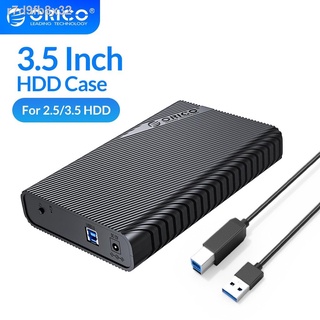 ◎✟ORICO 3.5inch Hard Drive Enclosure for 2.5/3.5 HDD/SSD up to 18TB SATA to USB External Hard Drive Case  with 12V2A Pow