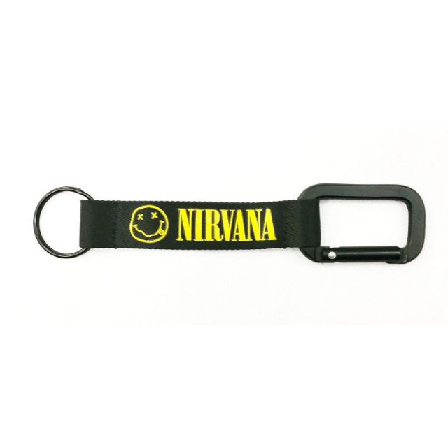 พวงกุญแจ​เกี่ยว​หู​กางเกง​ เกี่ยว​กระเป๋า​ สาย​ยาว​ Nirvana
