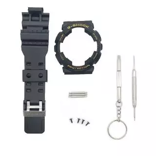 Yifilm สายนาฬิกาข้อมือ ยาง เรซิน อุปกรณ์เสริม สําหรับ Casio G-SHOCK G-SHOCK GA110 100