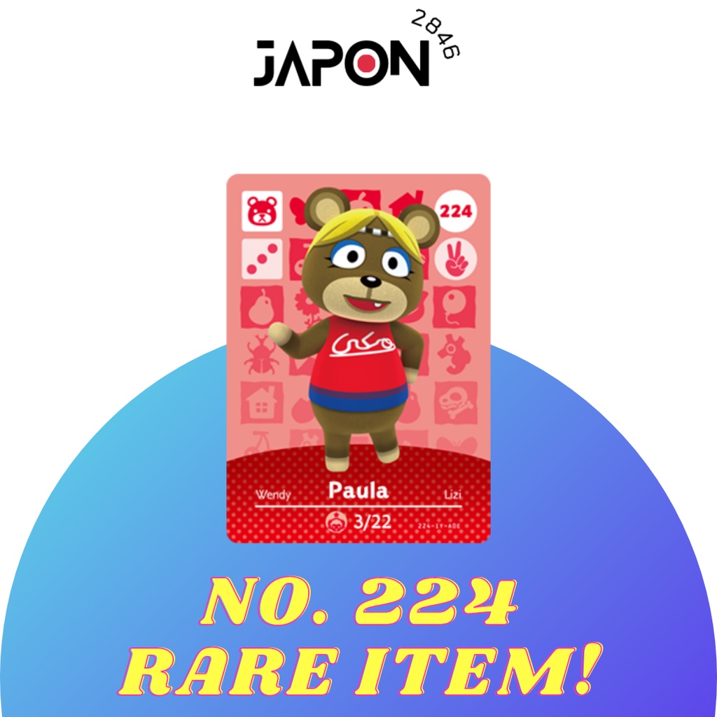 Animal Crossing Amiibo cards No.224