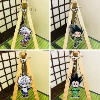 krystal พวงกุญแจฟิกเกอร์ Hunter X Hunter Anime killua zoldyck kurapika