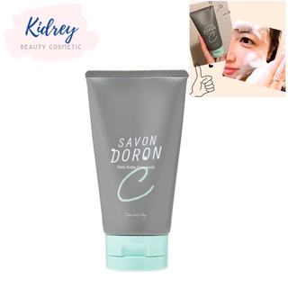 SAVON DORON DAILY ESTHE FACE WASH CHARCOAL โฟมล้างหน้าสูตรชาโคที่อุดมไปด้วยส่วนผสมของโคลน 7 ชนิด