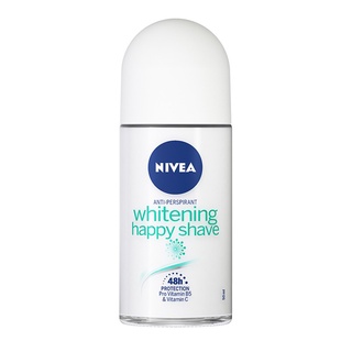 🔥ดีสุดๆ!! NIVEA ดีโอ ไวท์ แฮปปี้ เชฟ โรลออน 50 มล 🚚พร้อมส่ง!! 💨