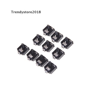 Trendystore2018 ซ็อกเก็ตแจ็คเสียงสเตอริโอ PCB ตัวเมีย 3.5 มม. 5 Pins 10 ชิ้น