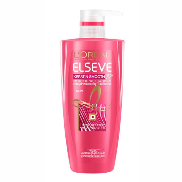 L’oreal Elseve keratin smooth 72h ขนาด 450ml