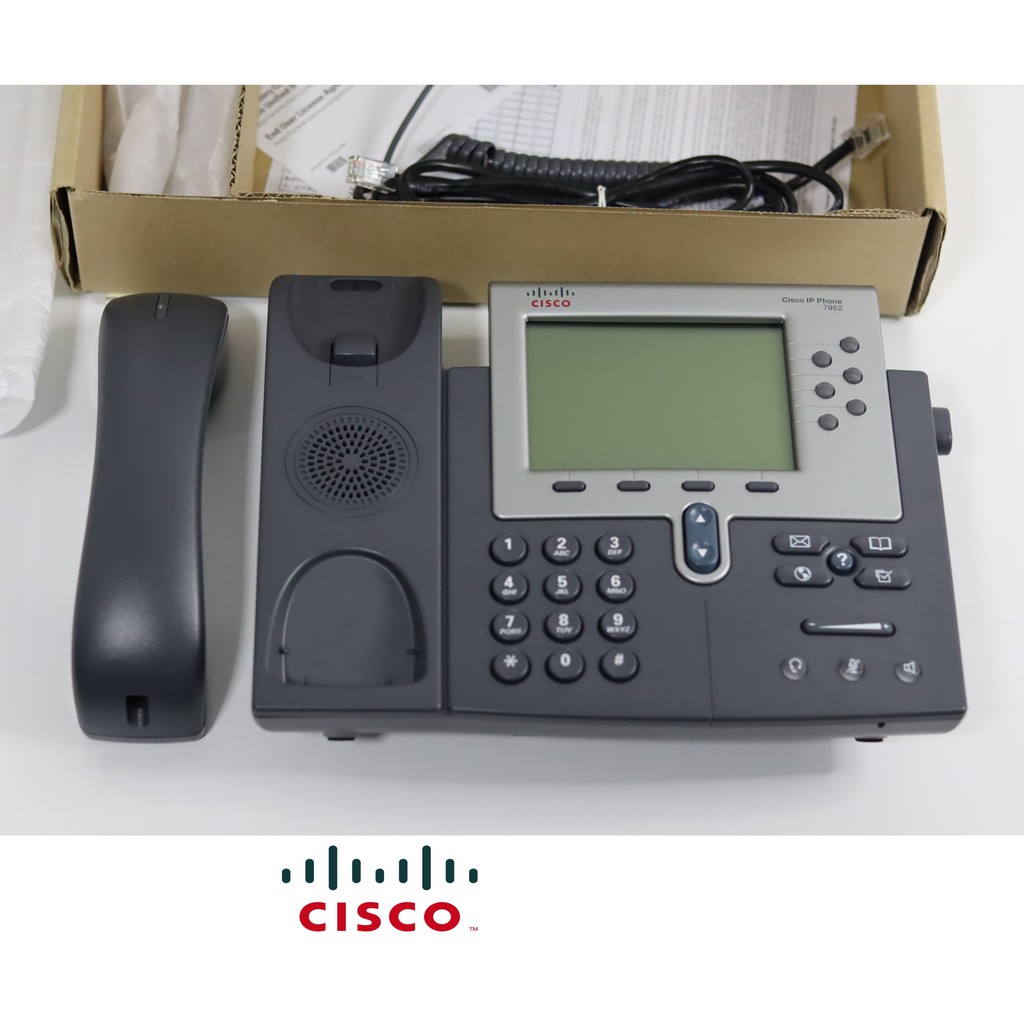 Cisco 7962G IP Phone Cisco Unified IP Phone 7962G  ของแท้ ของใหม่เก็บ