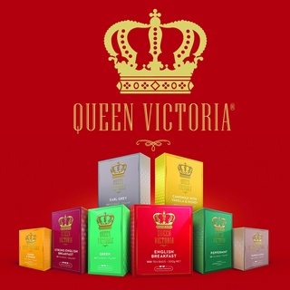 ใหม่ พร้อมส่ง🌟 ชา Queen Victoria 1 ชุด 10 ซอง