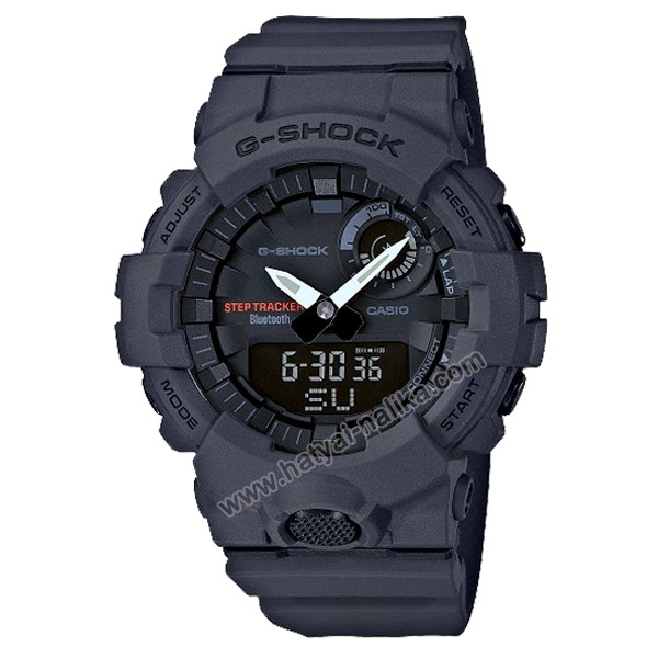 นาฬิกา Casio G-Shock G-SQUAD GBA-800 Step Tracker series รุ่น GBA-800-8A (สี Dark Gray) ของแท้ รับประกัน1ปี