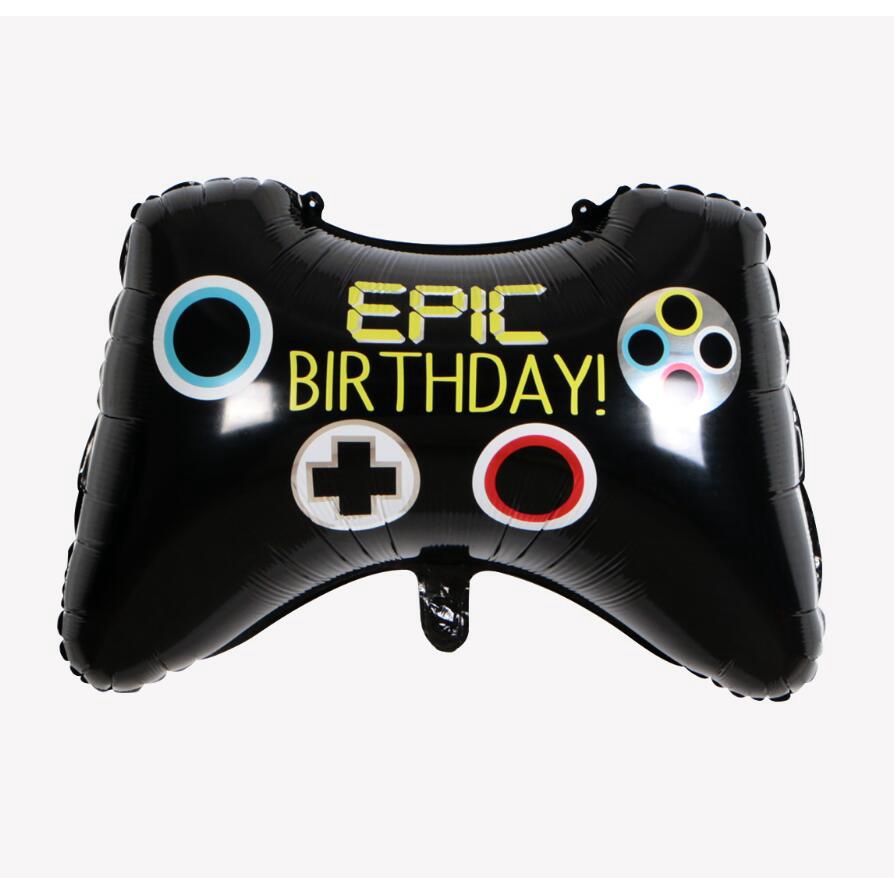 EPIC Happy Birthday GAME STICK FOIL BALLOONS